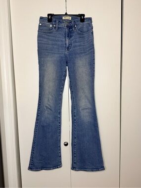 Madewell Skinny Flare Jeans in Fairson Wash